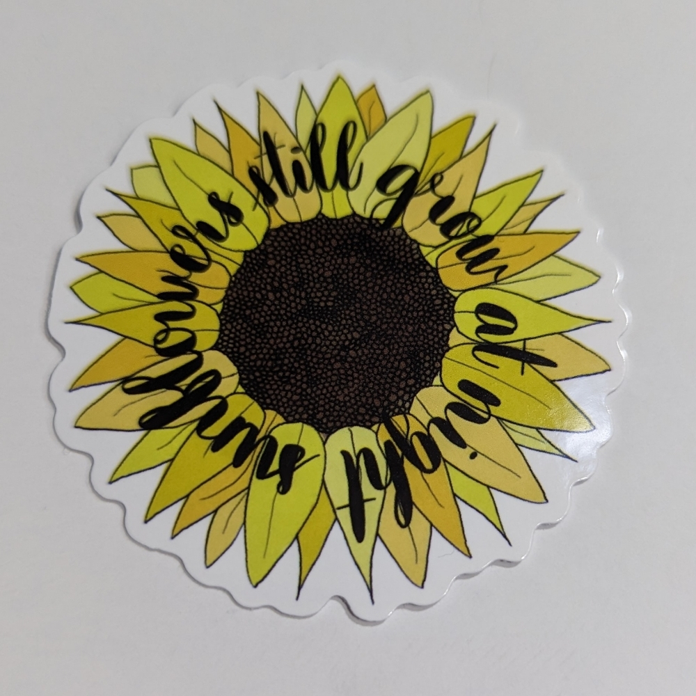 Sunflower Sticker